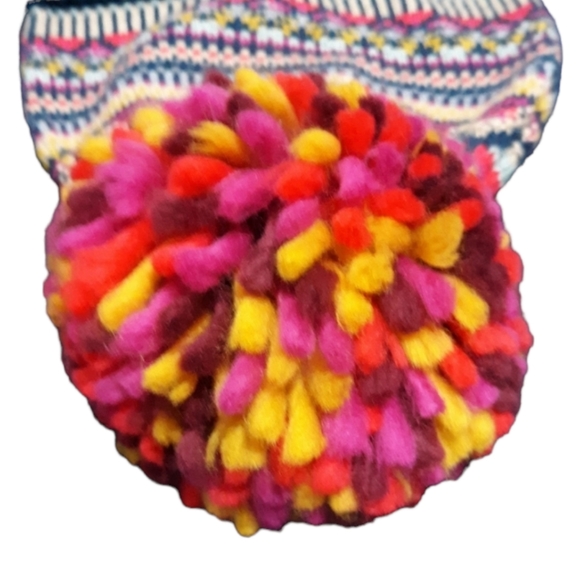 PINK Pom pom Beenie Lot 2 - Picture 5 of 5